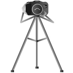 カメラのキャラクターデザインパーツ