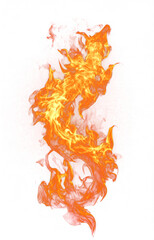 Dynamic Fire Flames: An Abstract Blue and Red Inferno with Vibrant Orange and Yellow Hues, showcasing intense heat and energy.