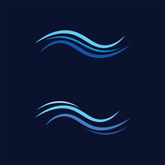Dynamic Ocean Wave Logo Design For Water Park And Outdoor Leisure Branding