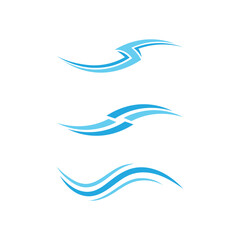 Wave Water Park Logo Design With Modern Splash Flow And Fresh Aqua Style