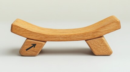 Tiny Wooden Bench for Rodents &ndash; Miniature Furniture for Small Pets