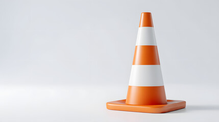 Traffic cone road safety barrier
