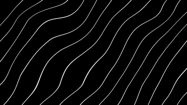 Wavy line motion graphic design background.