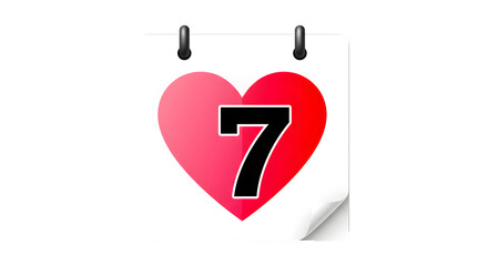 heart seven symbol