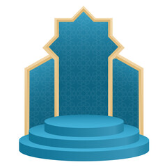 Islamic Podium Display