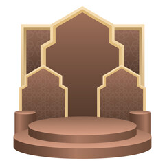 Islamic Podium Display