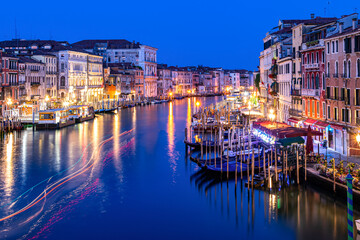 Fototapeta premium View of the Grand Canal in Venice (Italy)
