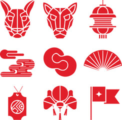 Traditional Chinese New Year Symbol vector