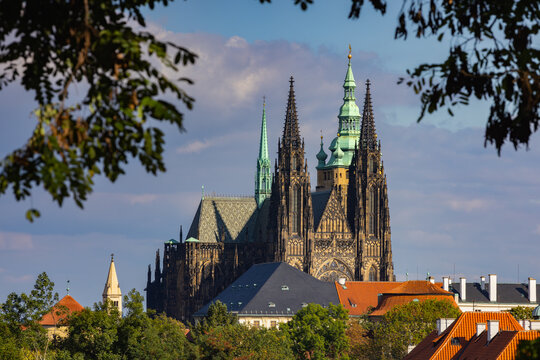 Prague Castle is a castle complex built in the 9 th century