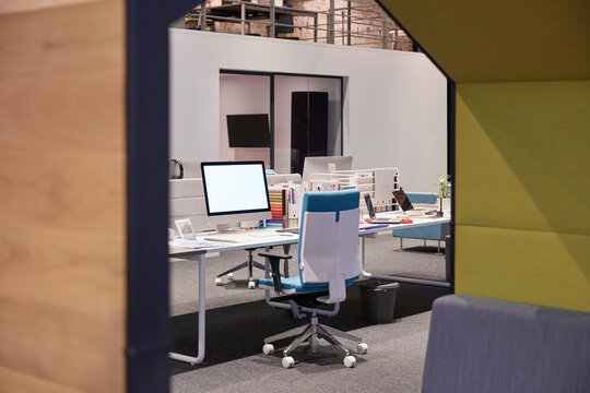 Interior of a modern designed office