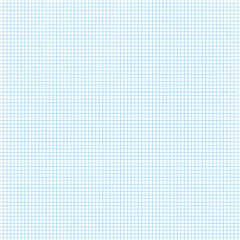 seamless background of graph paper with light blue lines on a white background. The grid consists of small squares, typically used for mathematical calculations, charting, design, or technical applica