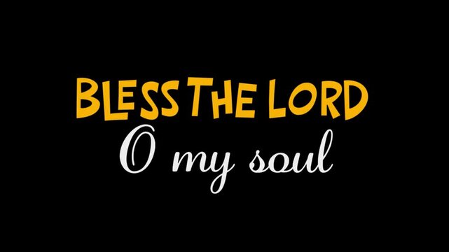 Christian Bible Verse Quote for Church Presentation Worship Background