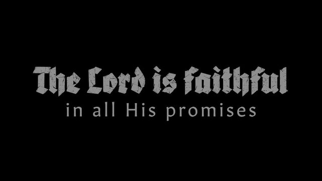 Christian Bible Verse Quote for Church Presentation Worship Background