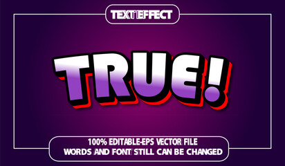 Text Effect True