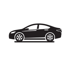 Fototapeta premium black sports car