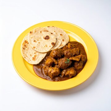 South Indian Parotta and Chicken Curry