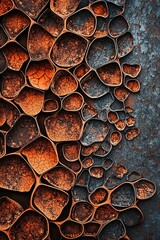 Abstract organic wallpaper background design. Generative Ai