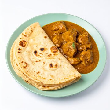 South Indian Parotta and Chicken Curry
