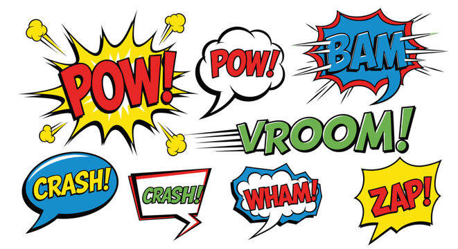 comic book sound effects