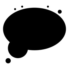 Speech Bubble, Talk Bubble. Cloud Speech Bubbles 