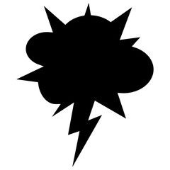 Speech Bubble, Talk Bubble. Cloud Speech Bubbles 