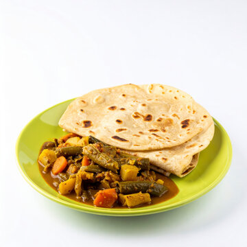 South Indian Parotta and Chicken Curry