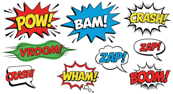 comic book sound effects
