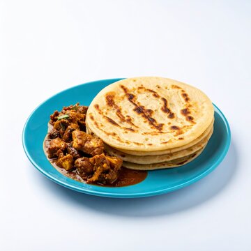 South Indian Parotta and Chicken Curry
