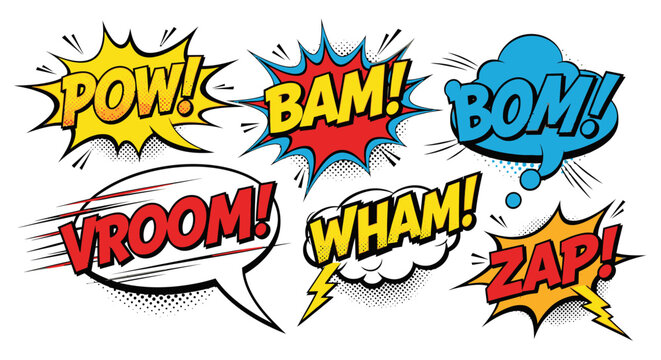 comic book sound effects