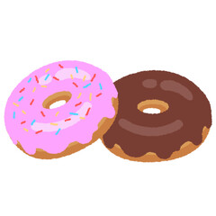 ドーナツのイラスト