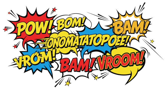 Comic book sound effects