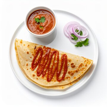 South Indian Parotta and Chicken Curry