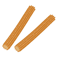 チュロスのイラスト