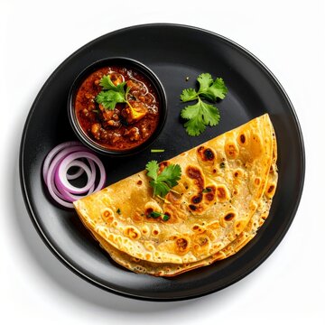 South Indian Parotta and Chicken Curry