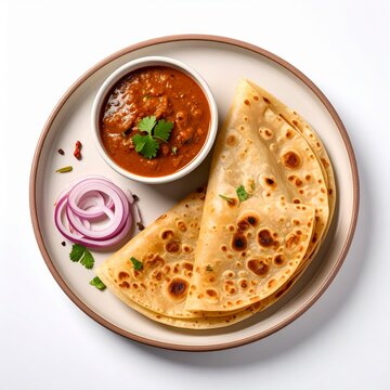 South Indian Parotta and Chicken Curry