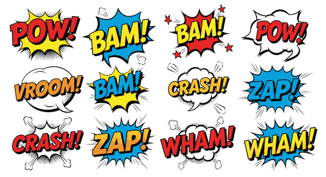 comic book sound effects