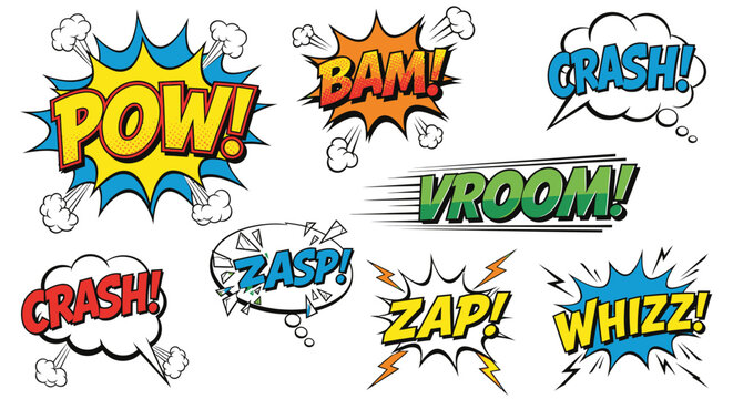 comic book sound effects