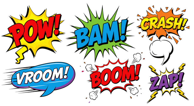 comic book sound effects