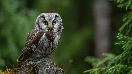 Fototapeta premium great horned owl