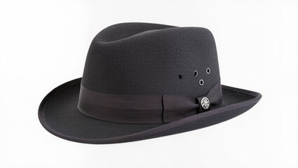 black hat isolated on white