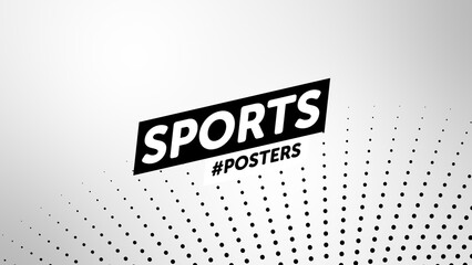 Poster Sports 149 - Dynamic Poster Style Typography and Bold Motion Titles for Sports Videos, Event Openers, Promos and Broadcast Visuals