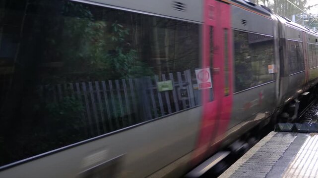 commuter train west midlands england uk