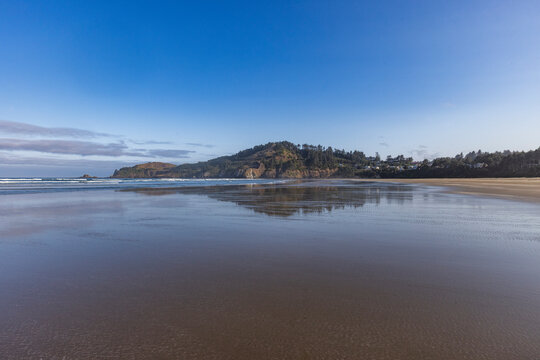 USA, Oregon, Newport, Yaquina Head on Oregon Coast