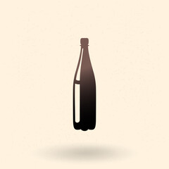 Vector Basic Icon of Plastic Bottle