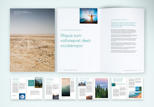Open Calm and Aspirational Brochure