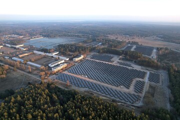 Eggesin, ehemalige Dienststelle Karpin, Solarfelder 2023