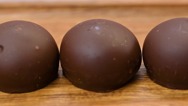  video of marzipan chocolates