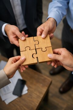 business puzzle