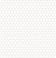 Pink Honeycomb Pattern on White Background