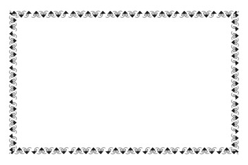 Obraz premium Vintage ornamental patterned decorative frame design element